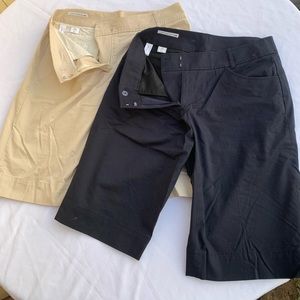 Cutter and Buck brand shorts, Two pairs never worn womens size 10